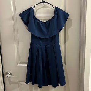 Off the shoulder dress
